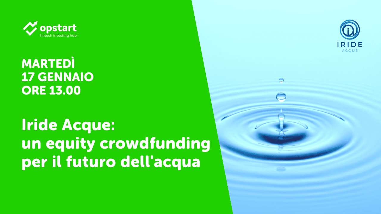 Scopri di più sull'articolo La Benefit Company per il futuro dell’acqua: Iride Acque raccoglie 700.000 euro in pochi giorni