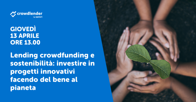 Scopri di più sull'articolo Investire in sostenibilità e innovazione facendo del bene al pianeta: il webinar con Edileco sul lending crowdfunding