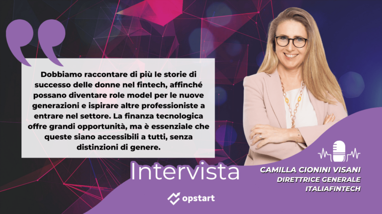 Scopri di più sull'articolo Il ruolo delle donne nel Fintech italiano: sfide e opportunità. Intervista a Camilla Cionini Visani